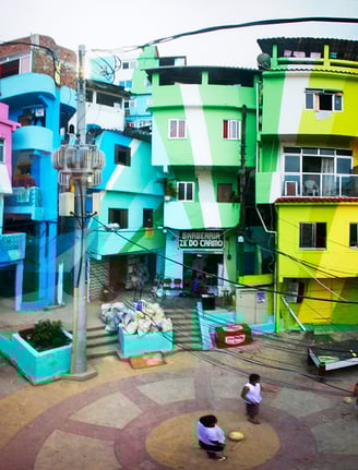 Projeto Favela Painting no Rio de Janeiro