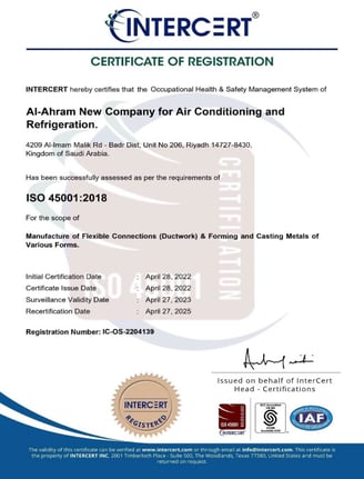 havc with iso 45001