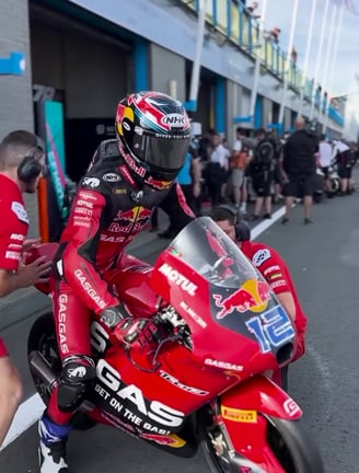 Social Media Asset für GasGas KTM Motorsport