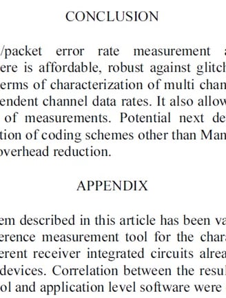 Conclusion of the Technical Contribution presented at the IEEE-IMTC 2005 Ottawa