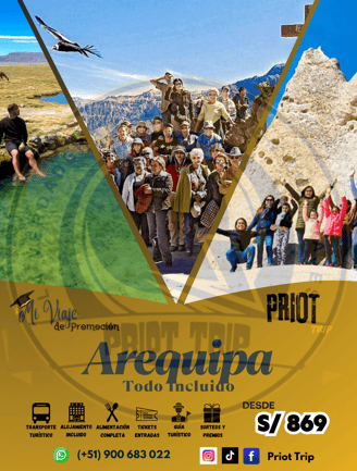VIAJE DE PROMOCION AREQUIPA