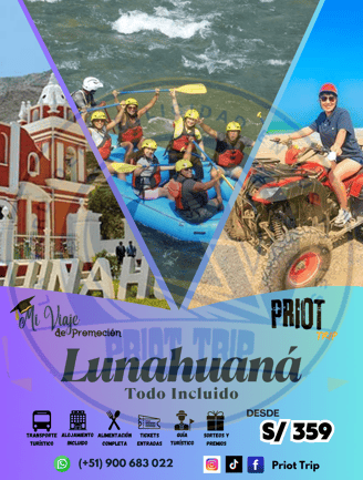VIAJE DE PROMOCION LUNAHUANA