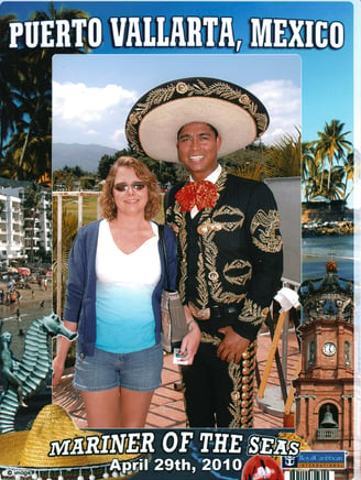 Lady finds a handsome stranger in Puerto Vallarta, Mexico