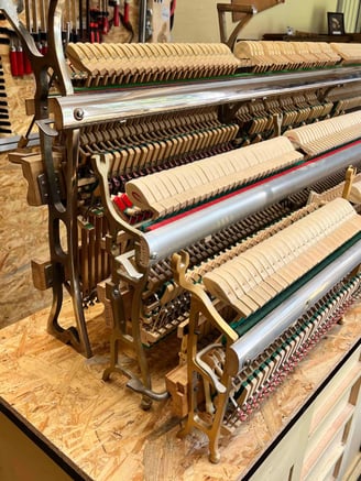 Mécanique piano droit