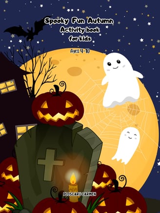 spooky fun autumn activity book for kids , eternalsoulwriter.com