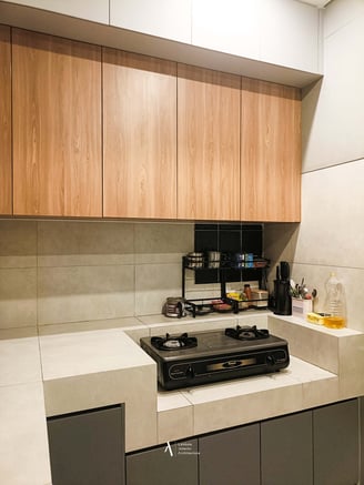 interior kitchen set kudus