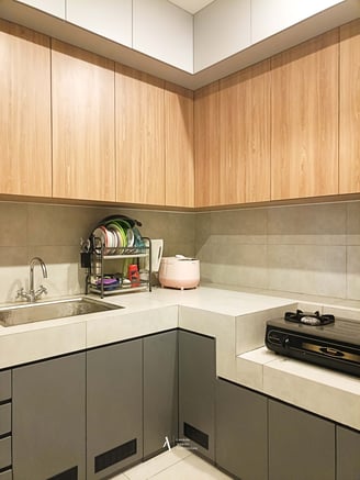 interior kitchen set kudus