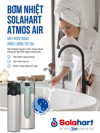 Máy nước nóng bơm nhiệt không khí Solahart Atmos Air