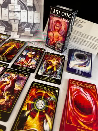 Tarot Psychic Readings with the I Am One Tarot Deck by Maya Britan