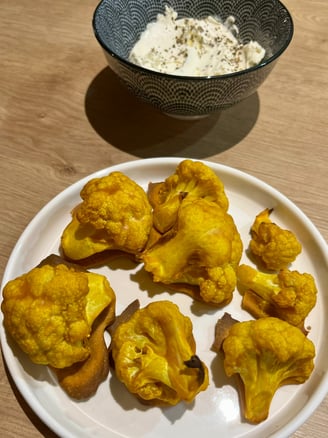 Chou-fleur curcuma