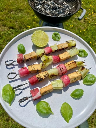 brochette de tofu