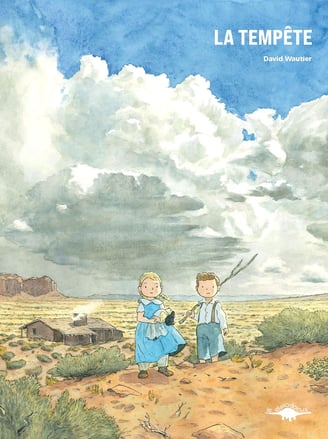 Première de couverture de la BD La tempête de David Wautier