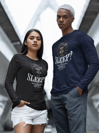 vivid calm designs, side gig club, Sleepless Hustle: No Sleep, Just Side Gigs, black cat