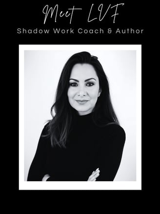 meet lvf shadow work coach and author lvflvx.com @lvf.shadowwork photo of a beautiful woman