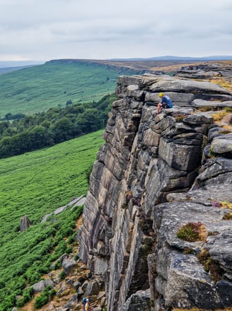 Stanage Edge in Peak District National Park