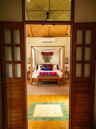 Interior room photography of the B&B La Bonita in Chiang Mai Thailand