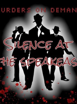 logo for silence at the speakeasy