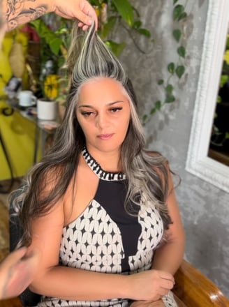 Mechas total Contour - amanda-amorim-cabeleireira-e-maquiadora