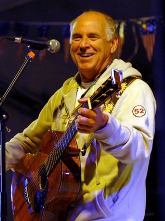 Jimmy Buffett, Caribbean Margaritaville singer.