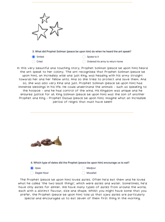 Tawfiq Issue 2 Quiz answers 3, 4