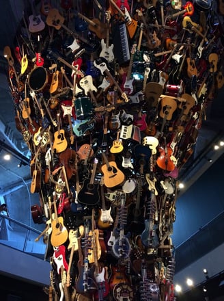 Pink Floyd "...Are all of these your guitars?"