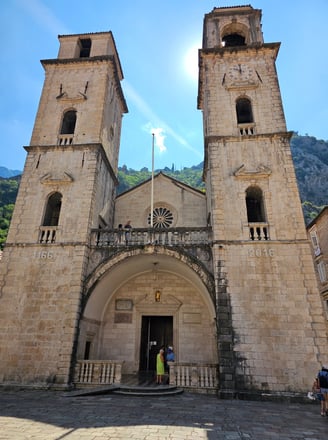 St. Tryphon's Cathedral in Kotor, Montenegro