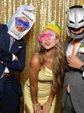 Photo Booth in Toronto. People having fun. 