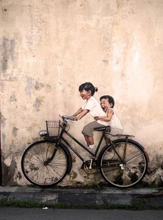 Back to Nature – Ernest Zacharevic (Malásia)