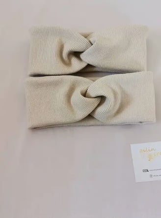 Rankų darbo galvajuostės mergytėms su mazgeliu