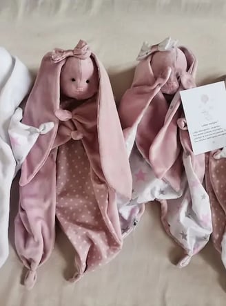 Rankų darbo migdukai kūdikiams
