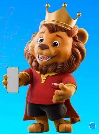 mascote 3D e personagem 3D