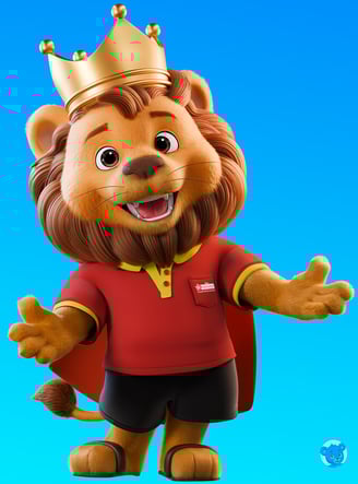 mascote 3D e personagem 3D