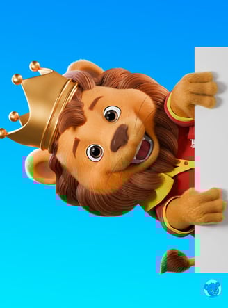 mascote 3D e personagem 3D