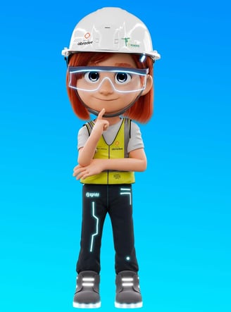 mascote 3D e personagem 3D