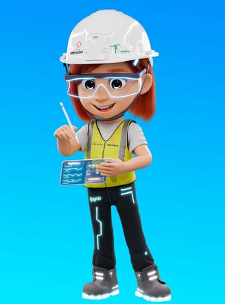 mascote 3D e personagem 3D