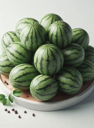 Watermelon for international export from India
