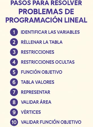 programación lineal