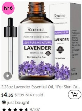 E-commerce company "Temu" most sold "Facial care" products  nr 6 (week 48)