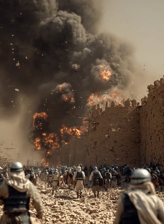 Baghdad Walls, 1401 CE: Flames and Fury