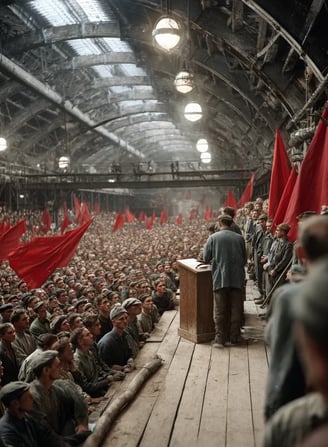 Congress Hall, Moscow, July 6 1923: Proclamation & Fanfare