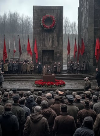 Large socialist funeral ceremony for Domela Nieuwenhuis, Amsterdam, 1919.