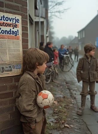 Dutch Residential Street, 1973