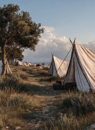 Jaffa Outskirts, July 6 1882: First Encampment