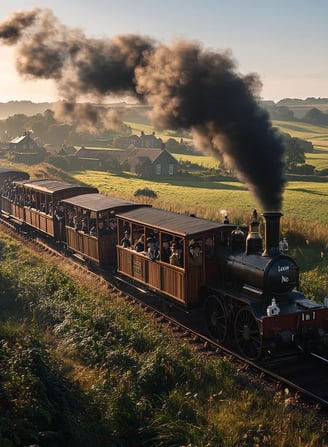Locomotion_No._1_on_the_Open_Railway_Track_The_stea