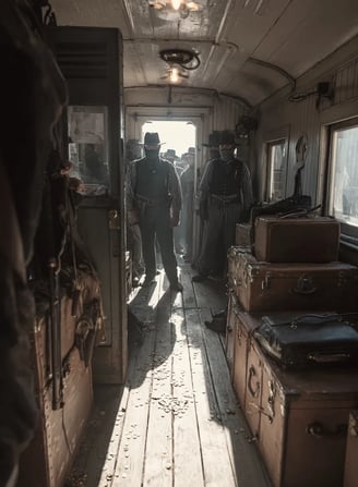 Otterville Station, July 7th 1875: The Robbery in Action