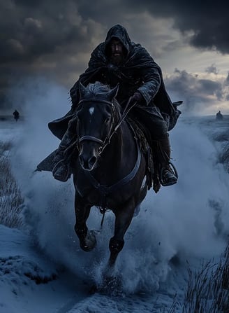 Charles XII races across frozen terrain during dramatic escape from Ottoman Empire