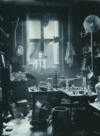 Laboratory, Würzburg, 1895