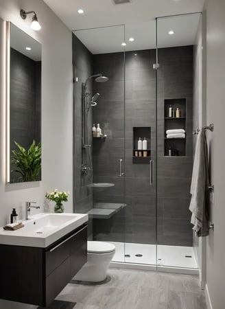 Professional bathroom deep cleaning service in Boca Raton by Cleana Group. Sparkling tiles, sanitized surfaces, and mold-free
