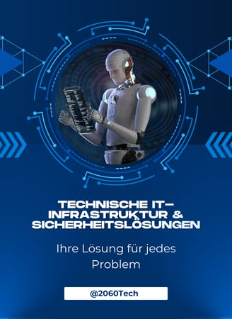 Serverraum mit professioneller IT-Infrastruktur und Netzwerkverkabelung