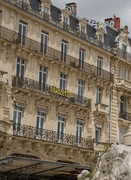 statue des trois grâces sur la place de la Comédie à Montpellier